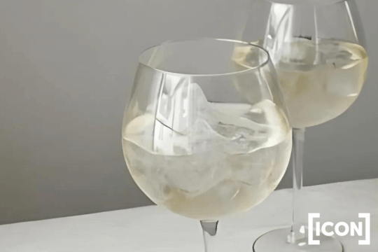 Wino z dodatkiem lodu